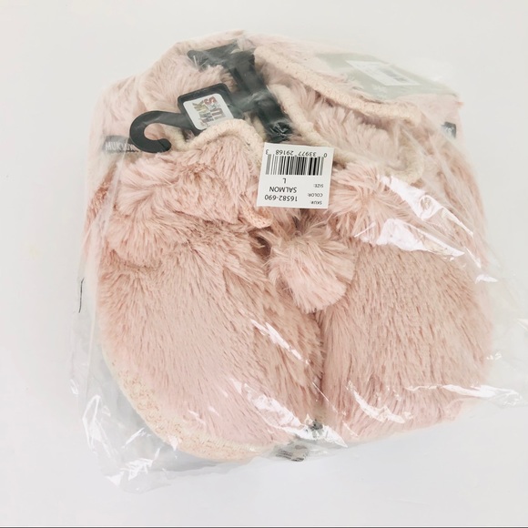 Muk Luks Erina Pompom Slippers size Large “9-10” - Picture 4 of 6